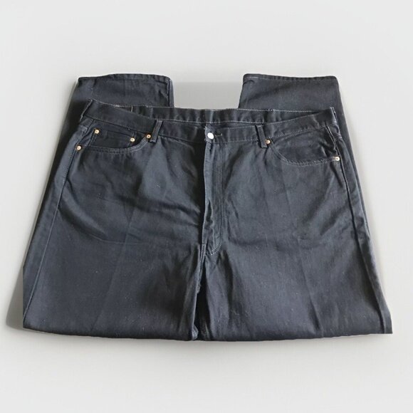 Levi's - Levi‎ Strauss & Co. 550 Jeans Men's Size 48x30 Black - Picture 3 of 6